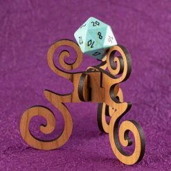 Adventuring Club - Wooden Dice Reliquaries