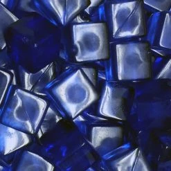 Translucent Plastic Cubes - 8 Mm - Bag Of 50 -Top Shelf Tokens Shop Blue 480x480 1