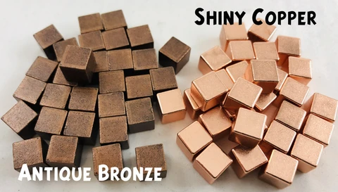 Metal Cubes - 8 Mm - Bag Of 30 4 Metal Cubes - 8 Mm - Bag Of 30 - Image 2