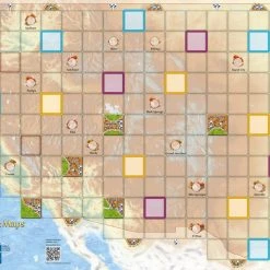 Carcassonne Maps: USA West