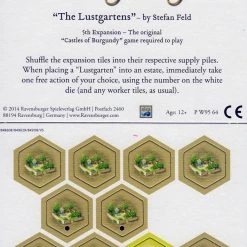 Castles Of Burgundy: 5th Expansion – Pleasure Garden