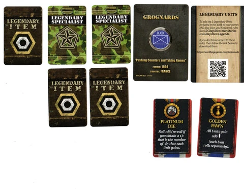 D-Day Dice: Legendary Units: Board Game Geeks And Grognards 5 D-Day Dice: Legendary Units: Board Game Geeks And Grognards - Image 3