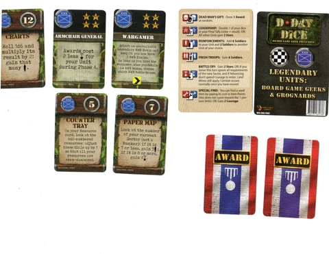 D-Day Dice: Legendary Units: Board Game Geeks And Grognards 3 D-Day Dice: Legendary Units: Board Game Geeks And Grognards