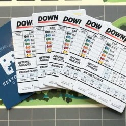 GeekUp Bit Set: Downforce Scoring Cards