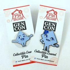 The Dice Tower - Gen Con 2019 Enamel Pins: Mandi And Suzanne