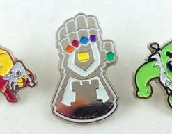 The Dice Tower - Superhedron Enamel Pins