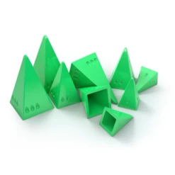 Looney Labs Kickstarter-Green Pyramids