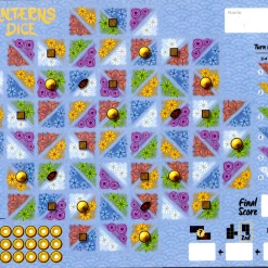 Lanterns Dice: Legendary Lakes Scorepad