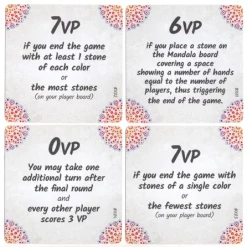 Mandala Stones: Dice Tower 2021 Objective Cards