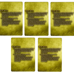 Tainted Grail: Item Sets Promo Cards -Top Shelf Tokens Shop TaintedGrail ItemSetpromoBACK 480x480