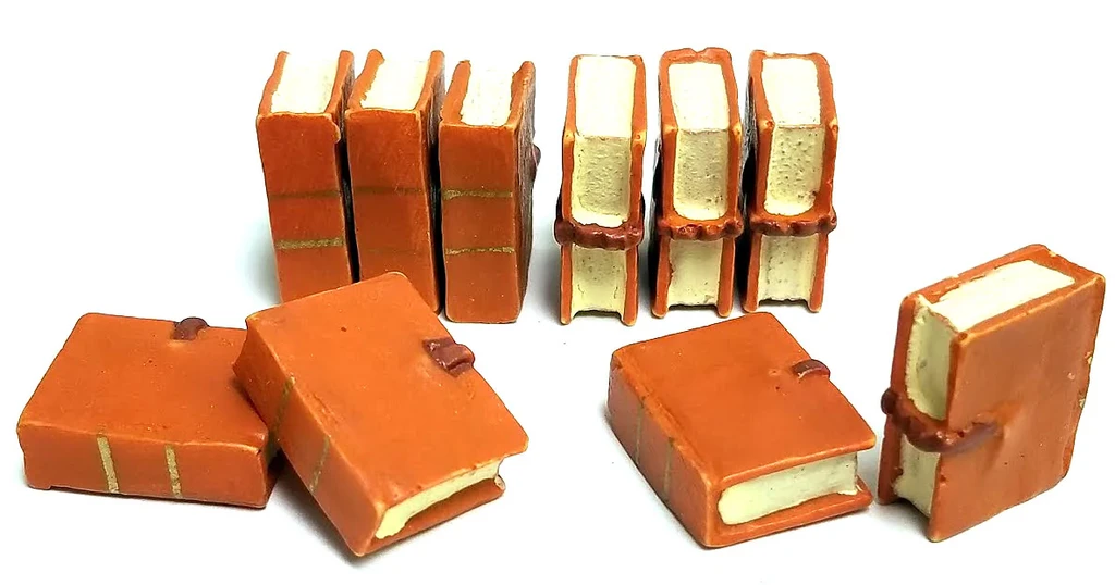 Top Shelf Tokens: Books (pack Of 10) 3 Top Shelf Tokens: Books (pack Of 10)