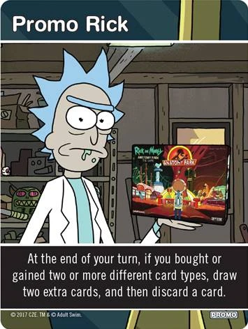 Rick And Morty: Close Rick-Counters Of The Rick Kind Deck-Building Game - Promo Rick 3 Rick And Morty: Close Rick-Counters Of The Rick Kind Deck-Building Game - Promo Rick