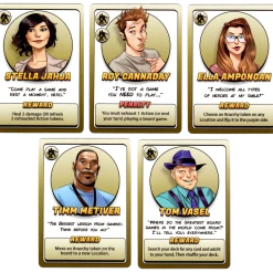 Freedom Five: 2021 Dice Tower Bystander Cards