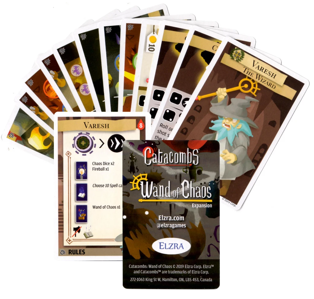 Catacombs (Third Edition): Wand Of Chaos Expansion 3 Catacombs (Third Edition): Wand Of Chaos Expansion