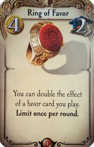 Alchemists: Ring Of Favor Promo Card 3 Alchemists: Ring Of Favor Promo Card
