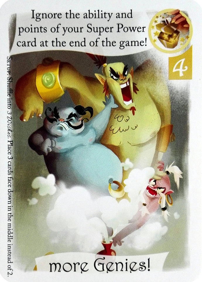 3 Wishes: More Genies! Promo Card 3 3 Wishes: More Genies! Promo Card