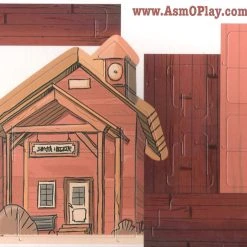 Colt Express: Train Station Terrain Piece