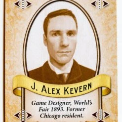 World's Fair 1893: J. Alex Kevern Promo Card