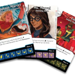 Marvel Dice Masters: Ms. Marvel Promo Cards