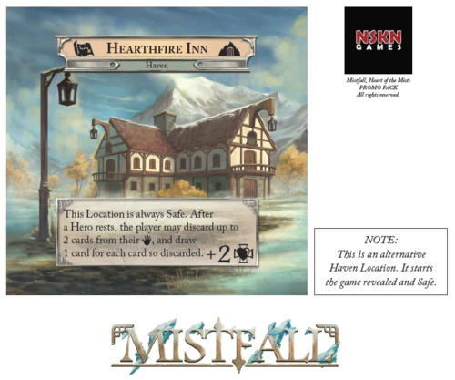 Mistfall: Hearthfire Inn Mini-Expansion 3 Mistfall: Hearthfire Inn Mini-Expansion