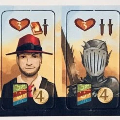 Near And Far: Dice Tower Character Tiles