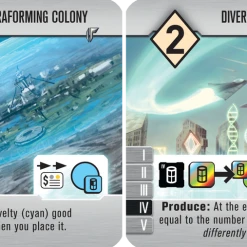 Roll For The Galaxy: Terraforming Colony/Diversified Economy Promo Tile